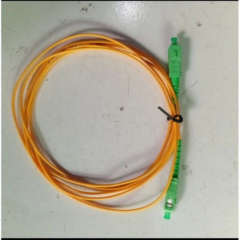 patchcord sc apc-sc apc 2 meter simpleks