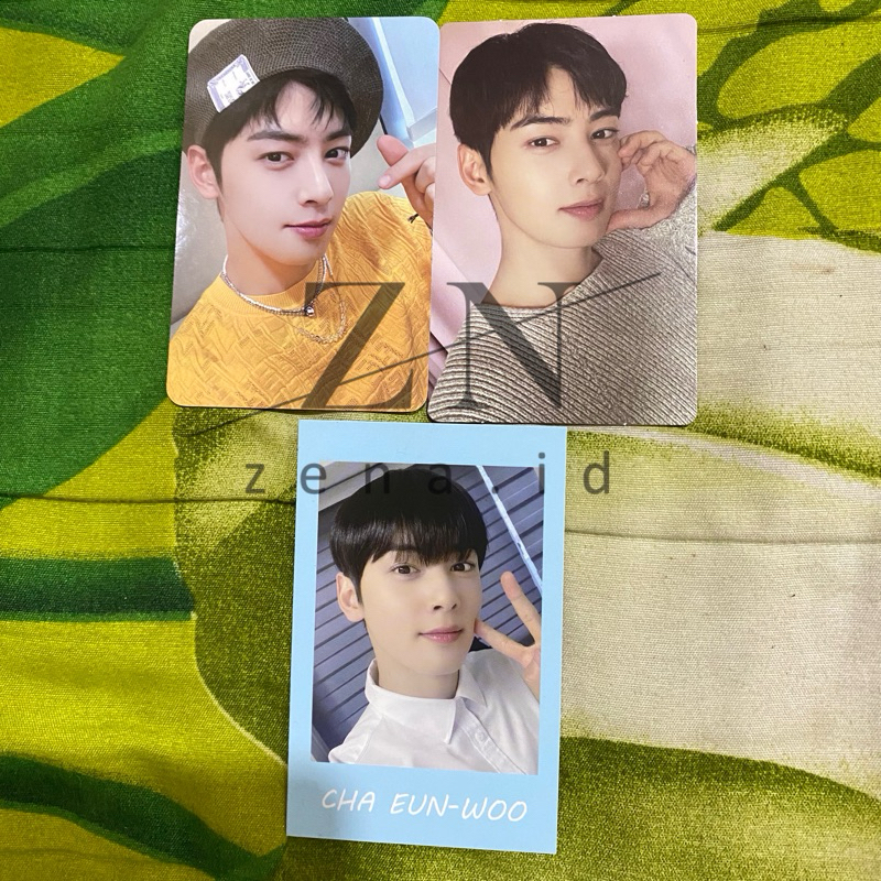[READY] PHOTOCARD POLAROID ASTRO CHA EUNWOO