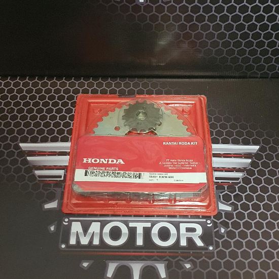 06401-KWW-900 Rantai Roda Kit Gear Set Blade 110 Revo 110 New 06401KWW900