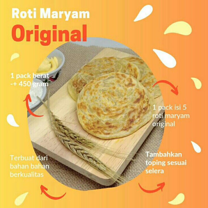 

Jangan Sampai Kehabisan PROMO 22 full margarine tanpa minyak varian roti maryam jumbo premium