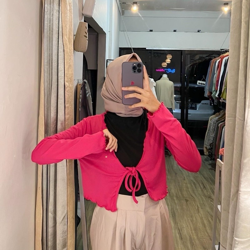 Cardigan crop rajut / Kardigan rajut knit /Cardi Crop Knit// Korean cardi crop// Cardi Crop Kriwil//