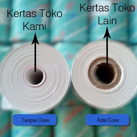 

Ready Stok Kertas Termal Paper Thermal Printer Struk Kasir POS Barcode Ukuran 57X4 isi 1roll