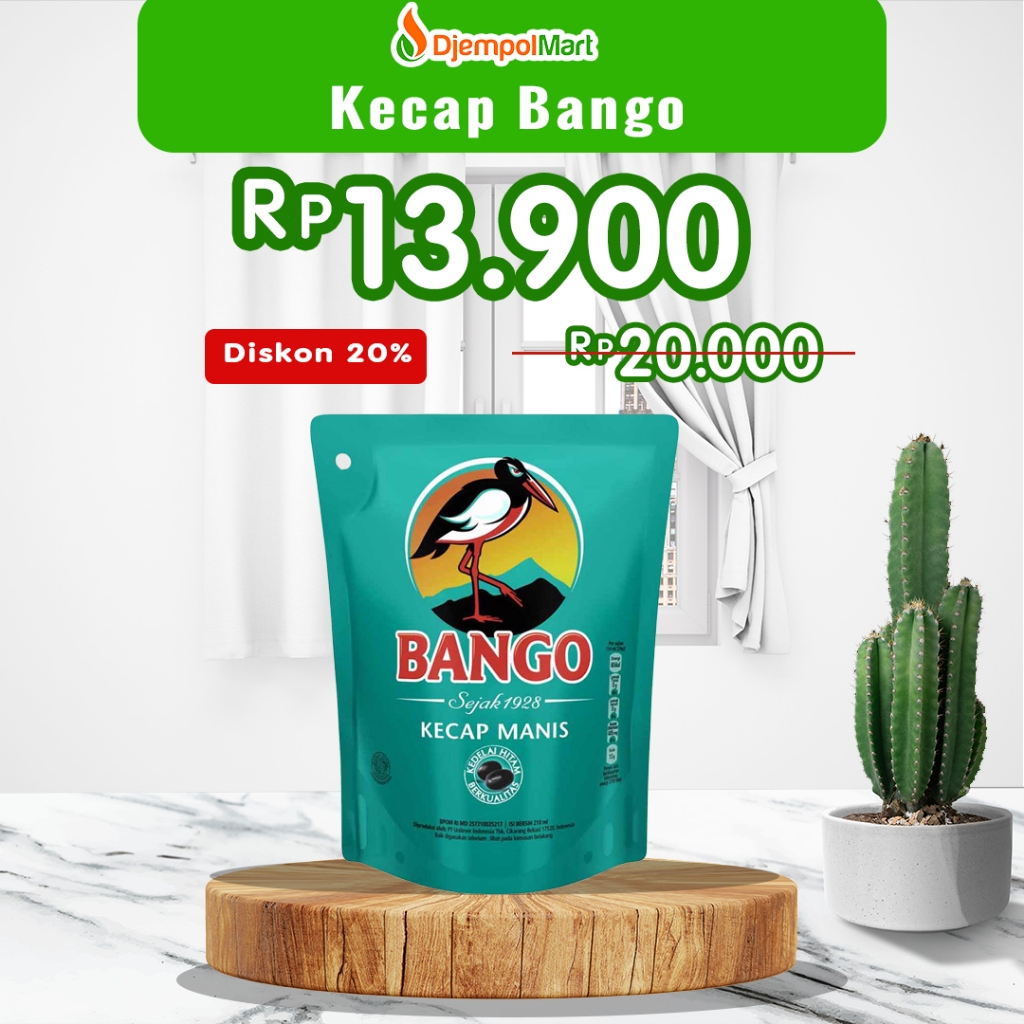 

Kecap manis – Bango kecap manis pouch 220ml/256 Gram