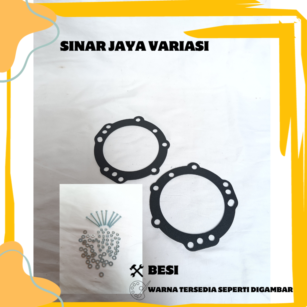 BRACKET FOGLAMP TOYOTA AVANZA NEW XENIA AYLA AGYA TERIOS RUSH CALYA SIGRA BRAKET FOGLAMP MOBIL LAMPU