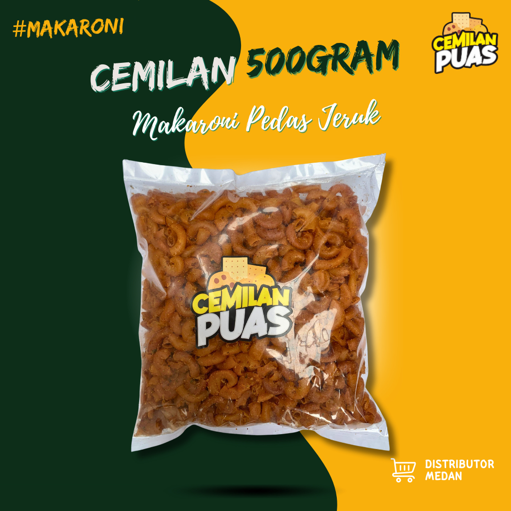 

[READY MEDAN] Makaroni Pedas Jeruk (500gr)
