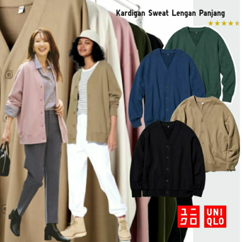 Uniqlo Sweater Cardigan Woman /  Cardigan Wanita  Uniqlo (S-XL)