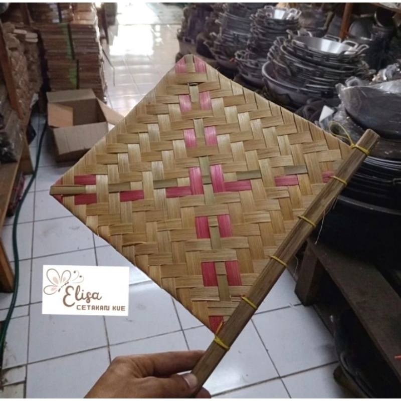 Kipas Bambu/ Kipas Kerajinan Tangan