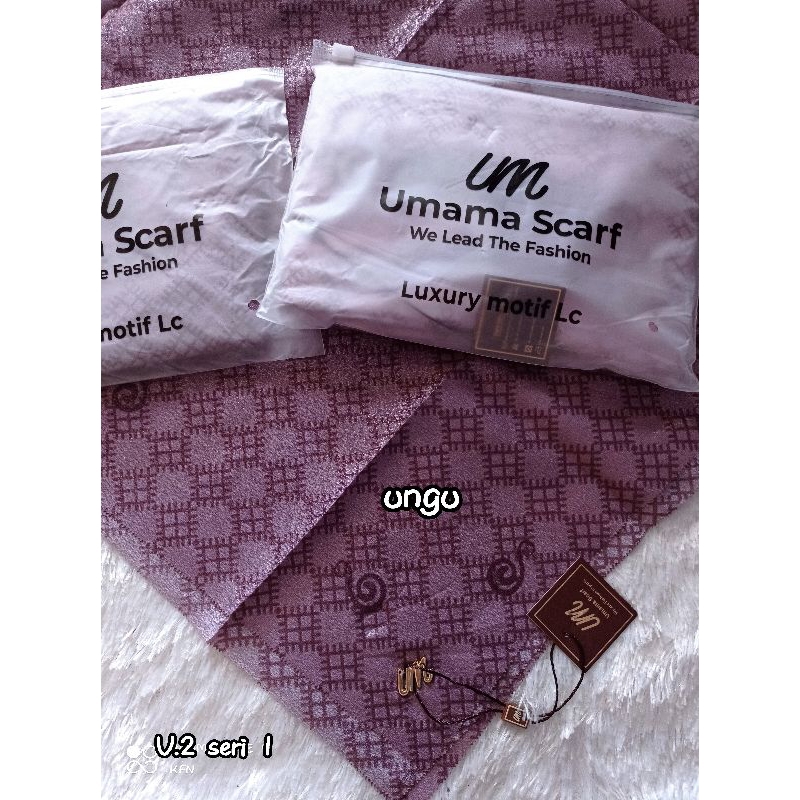 Luxury print motif icon pouch by umama