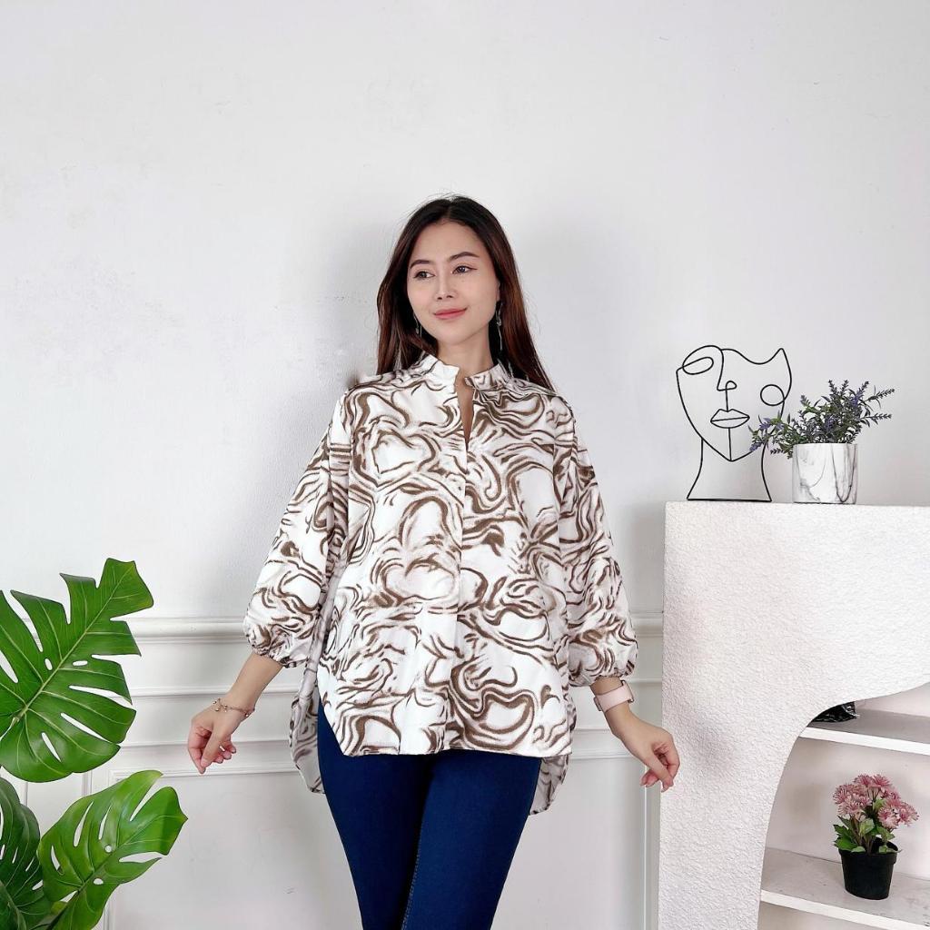 BEBENGKRIBBO - BAJU CWEK KEKINIAN / KEMEJA TUNIK SAHARA / PAKAIAN CASUAL CWEK ABG TRENDY