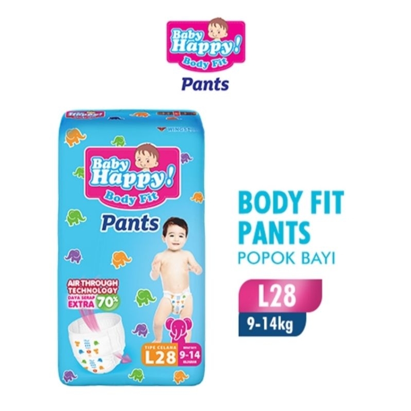 pampers baby happy M34 , L28