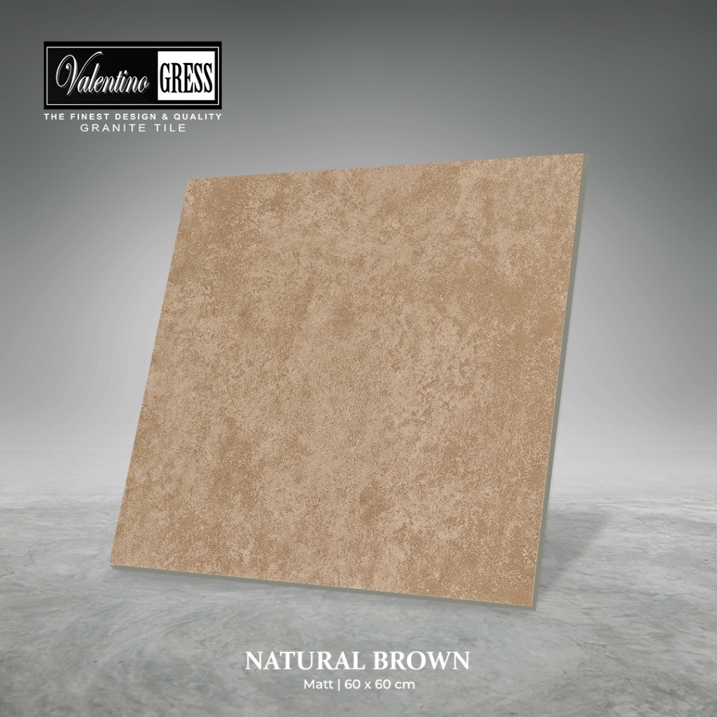 GRANITE VALENTINO GRESS 60X60 CM - NATURAL BROWN