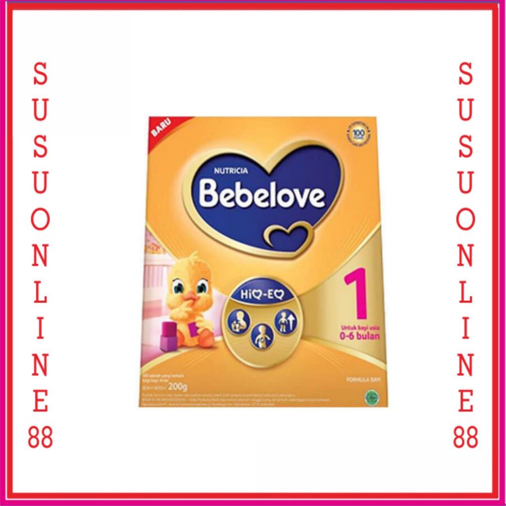 BEBELOVE 1 (0-6 BULAN) 200 GRAM SUSU