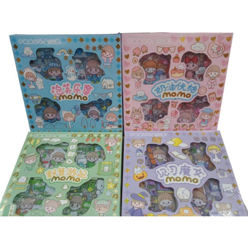 

READY stiker motif kartun anti air 1 box 200 lembar