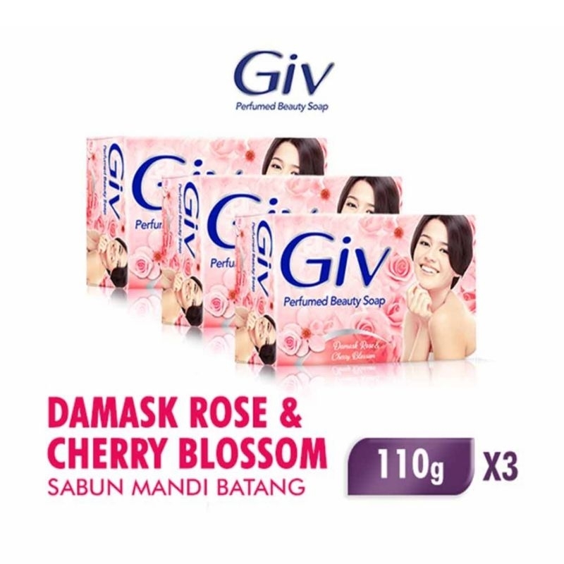 Giv Sabun Batang 110gr isi 3