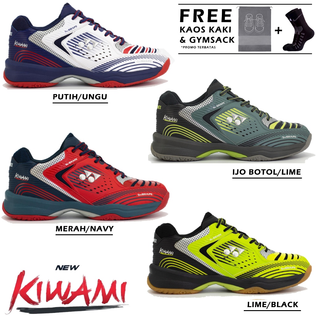 Sepatu Badminton Yonex Kiwami Original Sepatu Bulu Tangkis Yonex Kiwami