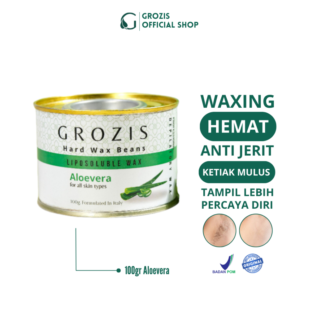 GROZIS Hair Removal Perontok Bulu - ALOEVERA