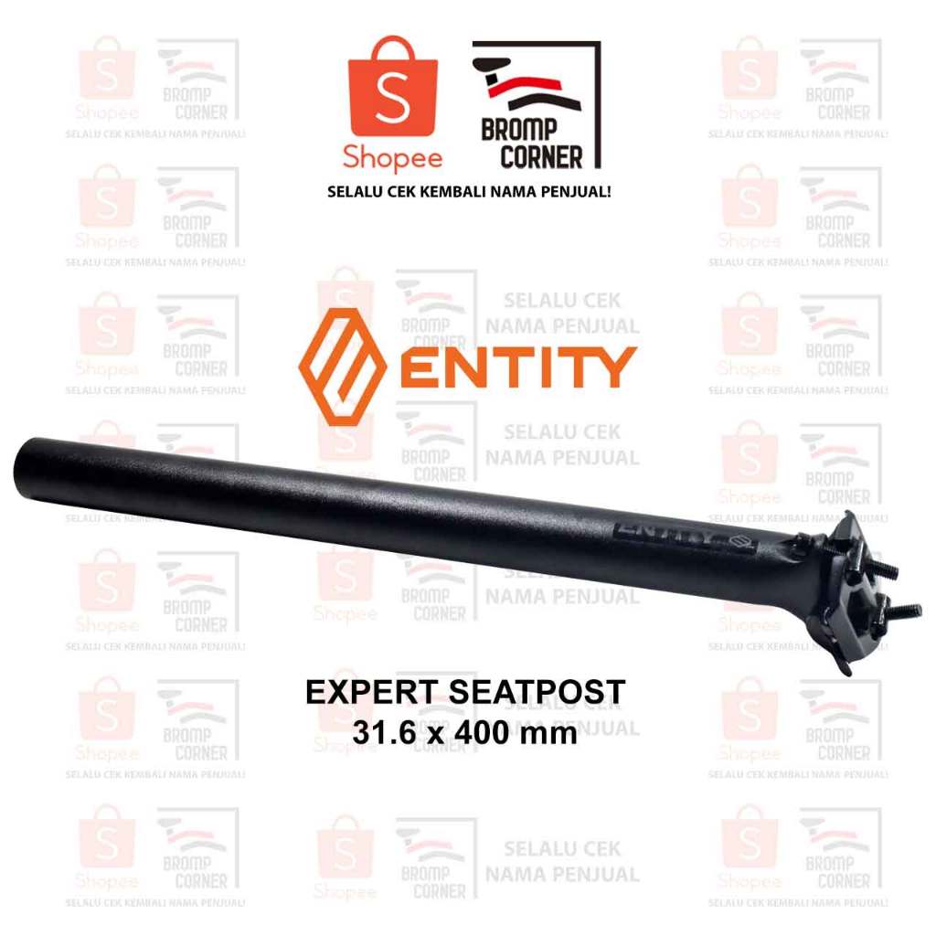 ENTITY SEATPOST EXPERT 31.6 x 400 mm