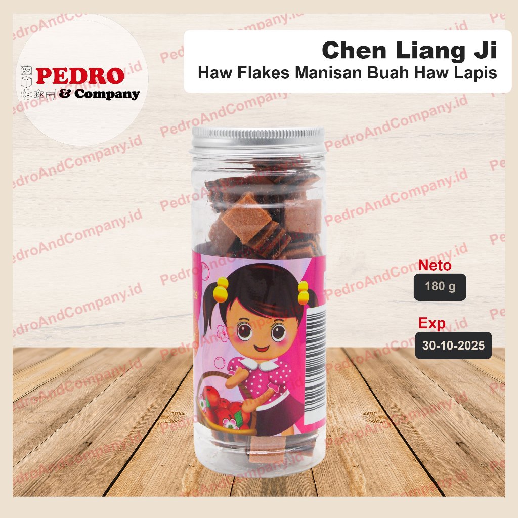 

Chen liang ji haw cube manisan 180 gr - buah haw bentuk lapis