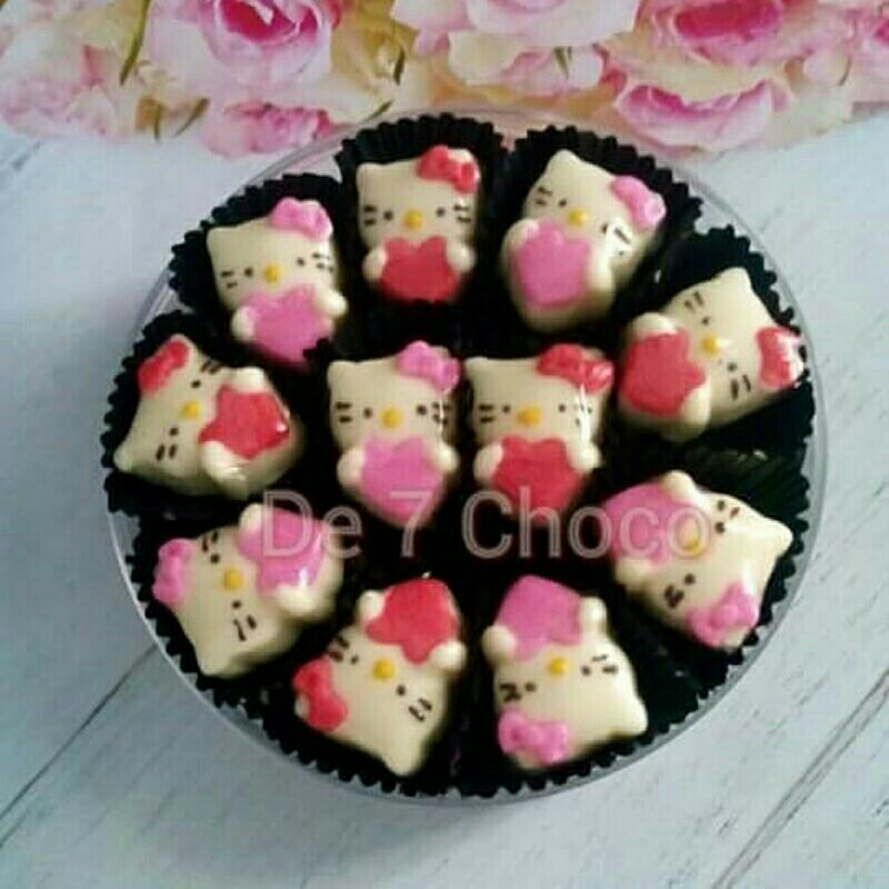 

Cokelat Hello Kity toples kecil