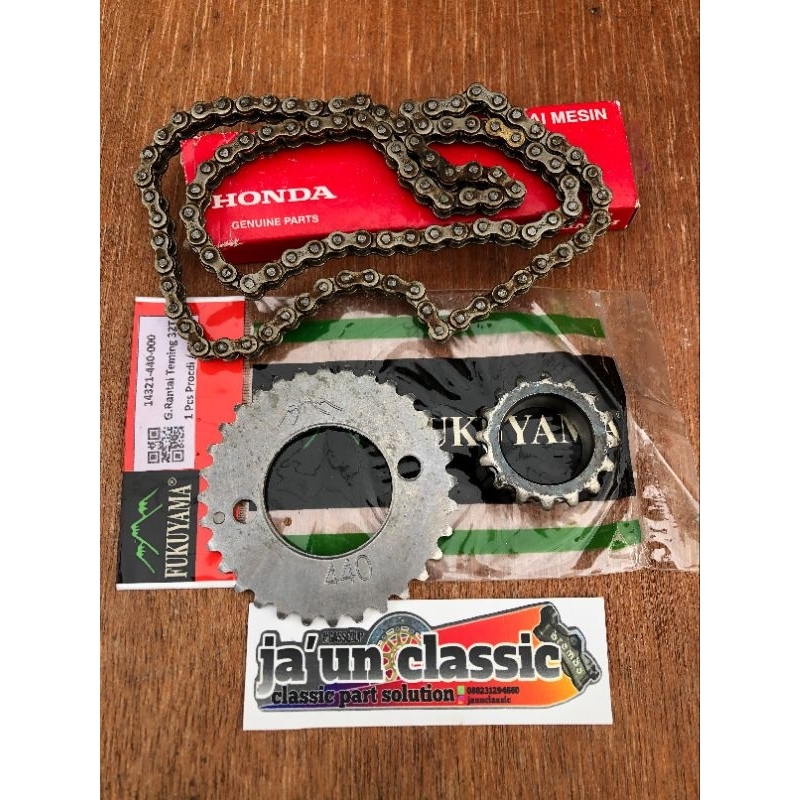 Kamprat Set Series Timing ahm did Kamprat Keteng AHM RANTAI 100 102 Tiger Megapro Gl Cb