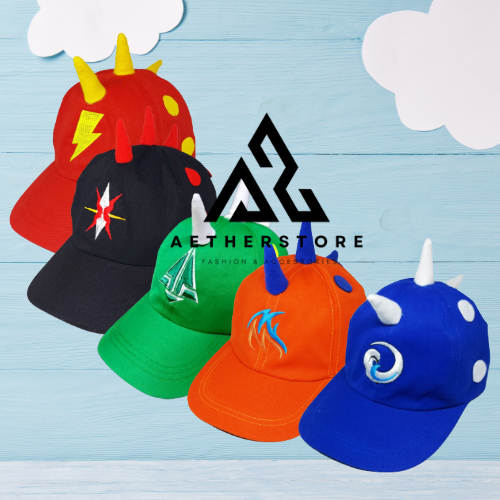 Topi Baseball Anak | Topi Baseball Karakter Boboiboy Galaxy Anak Laki-laki | Umur 2-5 Tahun