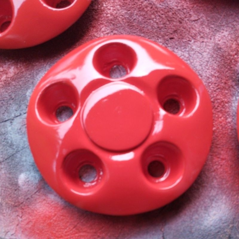 dop velg kaleng model hyundai pcd 5x114 merah merona  Ring 13