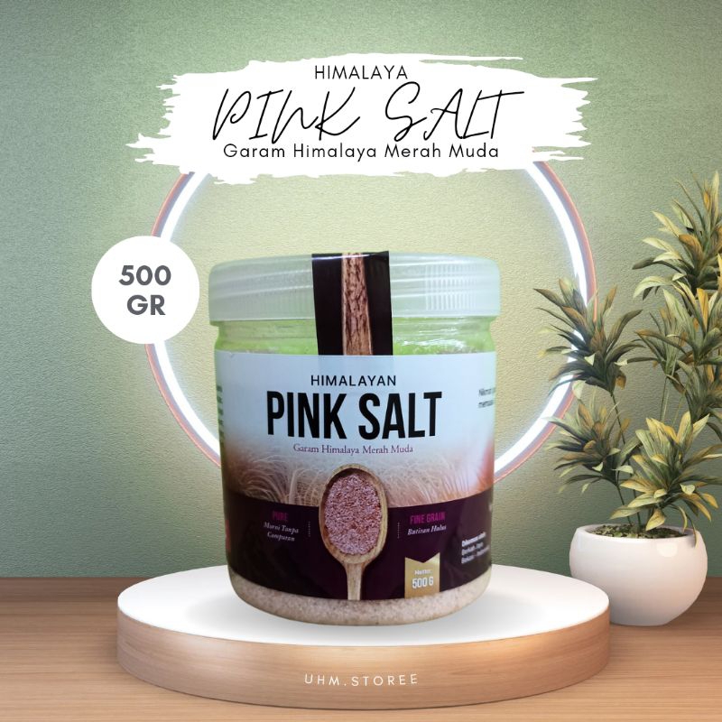 

Garam Himalaya Original 500gr|Pink Salt Original premium 500gr
