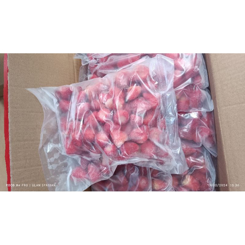 

strawberry import Frozen 1kg