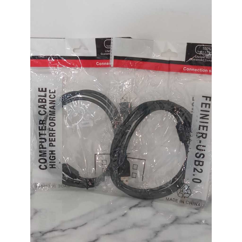 Kabel Printer USB buat printer HP, Epson, Canon, dll Panjang 3Meter