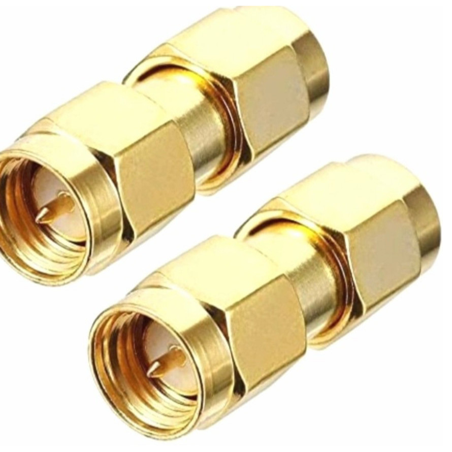 Konektor Adaptor SMA TO SMA Male/connector SMA MALE TO SMA MALE