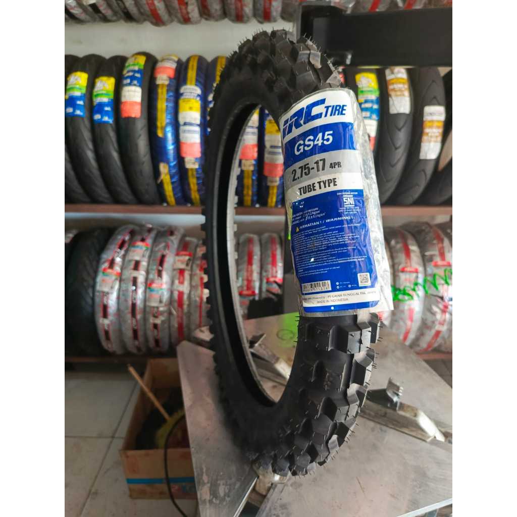 BAN LUAR IRC TRAIL 275 RING 17 NONTUBELESS