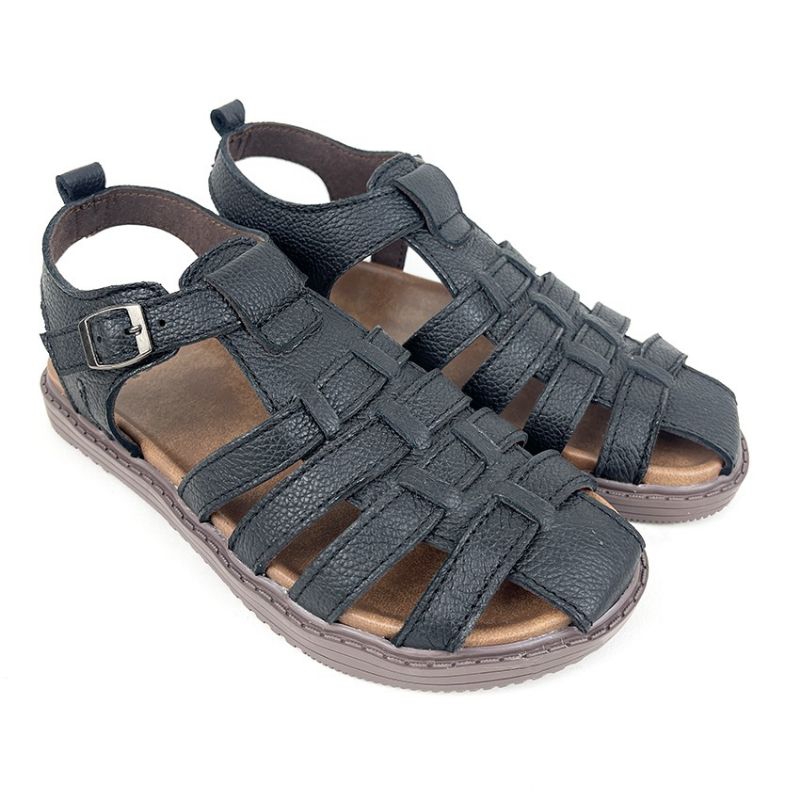 alifiashop Leather | sandal kulit zhr