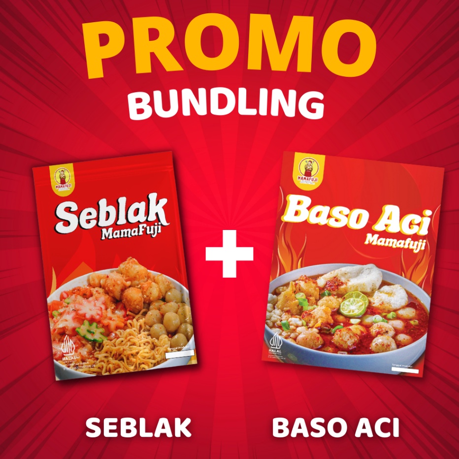 COD Mamafuji  PROMO BUNDLING  SEBLAK  BAKSO ACI