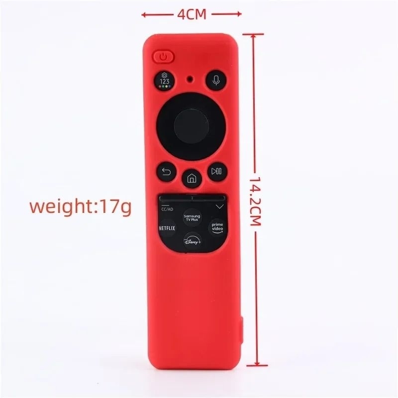 Chicorashop1 Casing Silicone Cover Remote Remot Smart Tv Samsung Cu8000