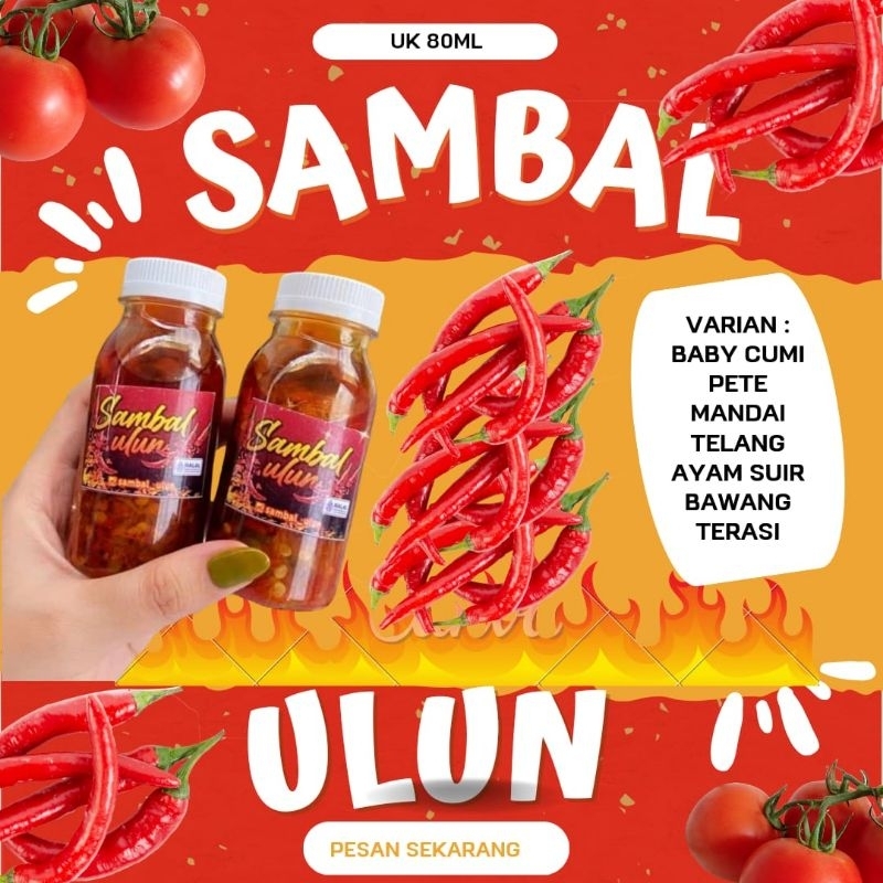 

SAMBAL ULUN 7 varian rasa