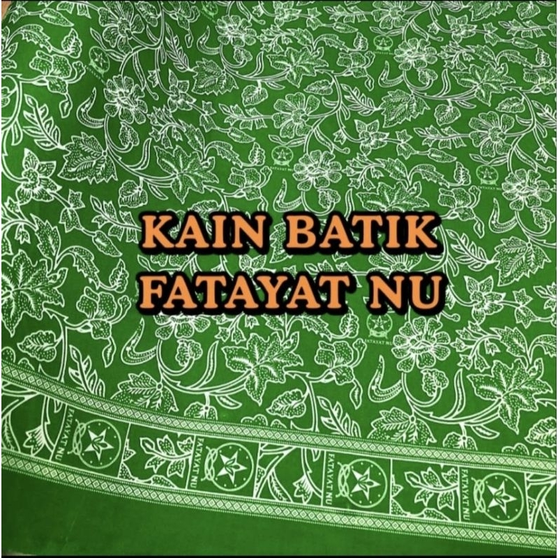 KAIN BATIK FATAYAT SERAGAM NU FATAYAT NASIONAL
