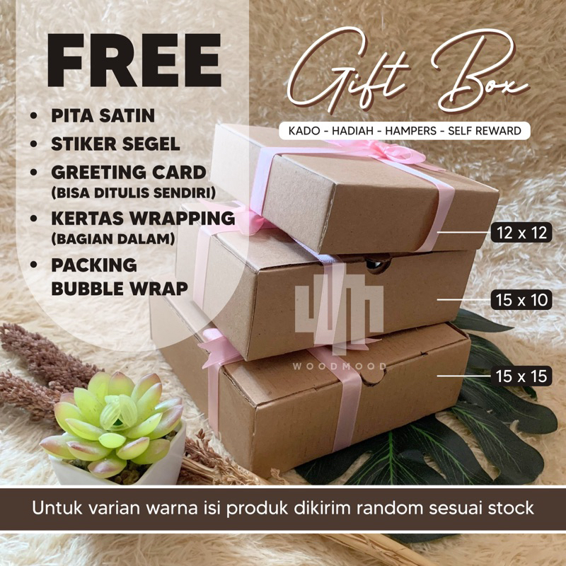 

Gift Box/ Kado Kekinian/ Hampers/ Paket Kado