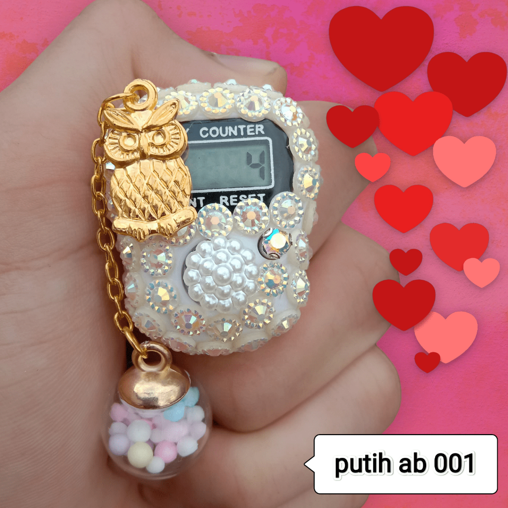 Tasbih Digital Swarovski / Tasbih Digital Cantik / Tasbih Digital Premium / Tasbih Digital Burung