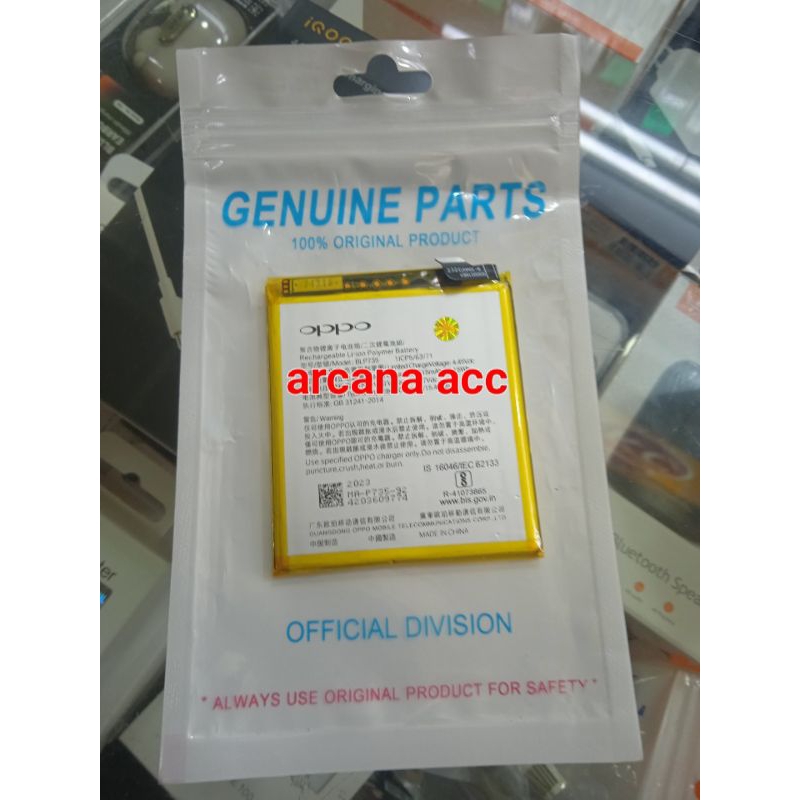 Oppo Reno 2 battery batre baterai Oppo Reno 2 BLP735 ORIGINAL