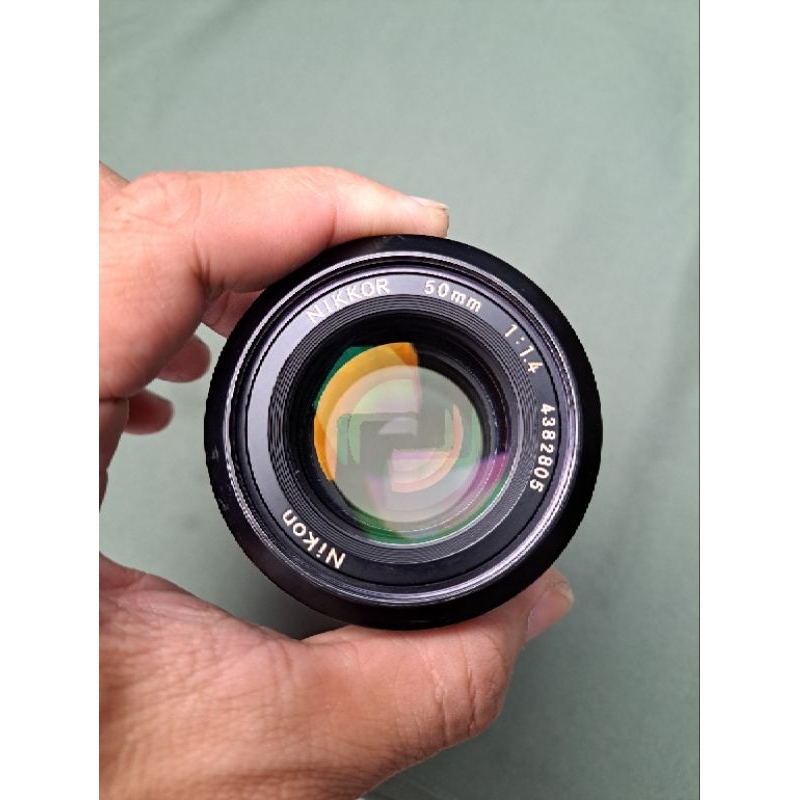 lensa manual nikon ai 50mm f1.4 not ais