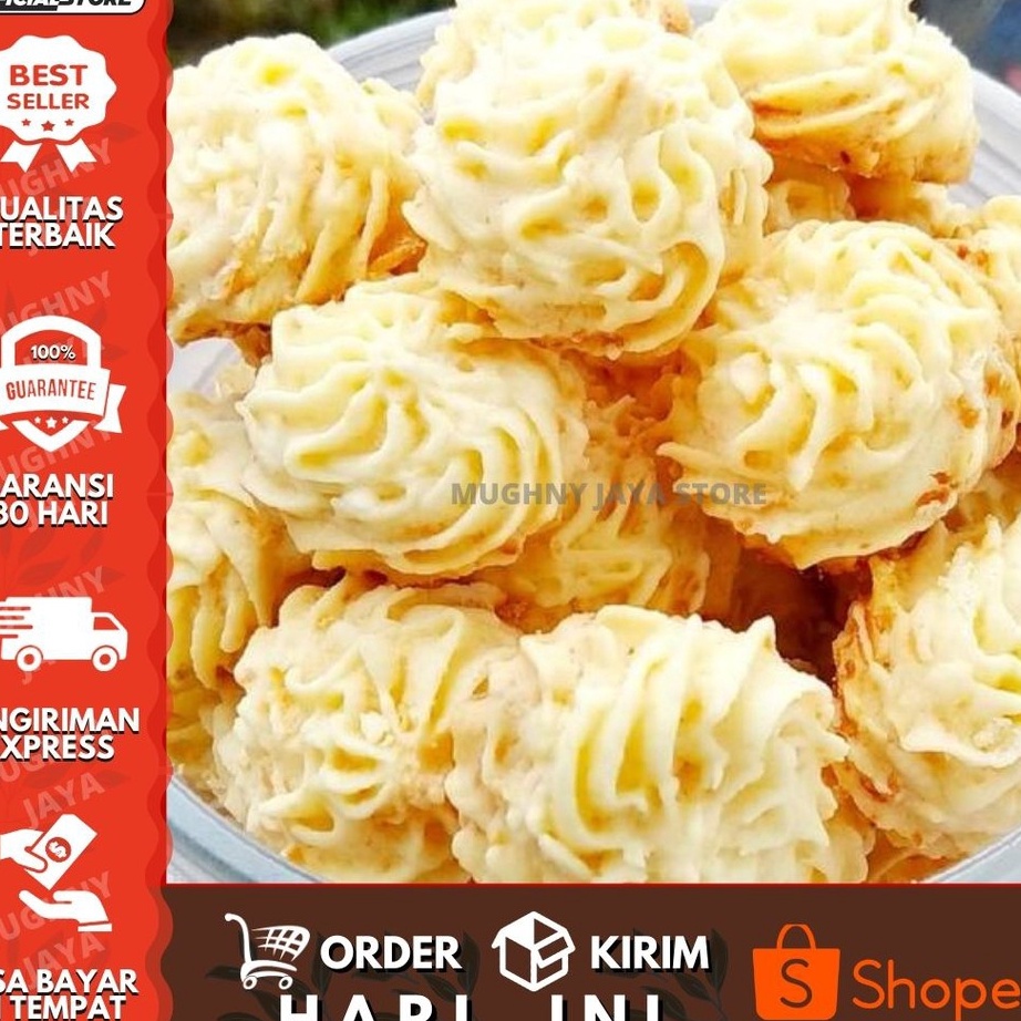 

C6369 TERLARIS COD kue Sagu Keju susu Kue Sagu Keju 25gram 14 Kg Per Toples Paket Murah