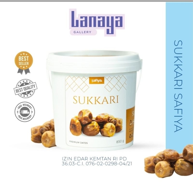 

Kurma Sukkari 850 gr Safiya Original