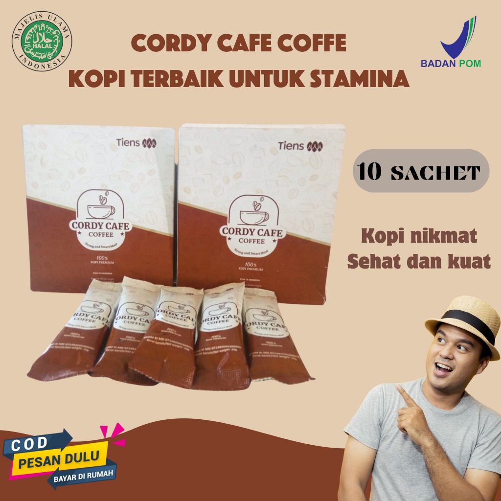 

Kopi Cordy Cafe Tiens Paket Full/ Kopi Terbaik untuk Meningkatkan Energi dan Stamina Pria dan Wanita