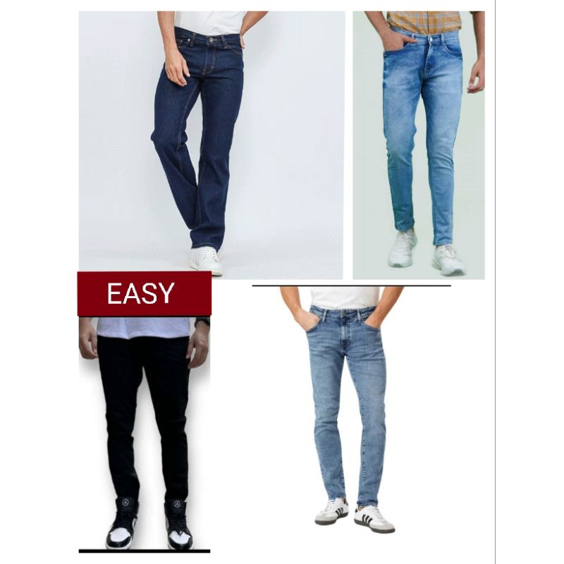 Denim Jeans EASY Pria