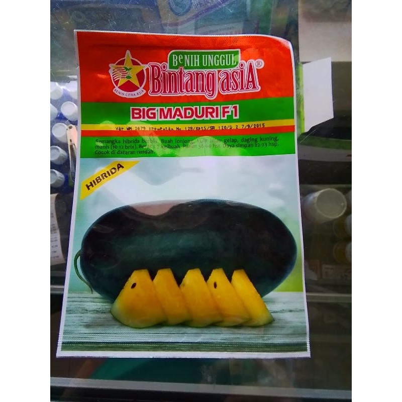 Benih Semangka Inul kuning Hibrida F1 Big Maduri
