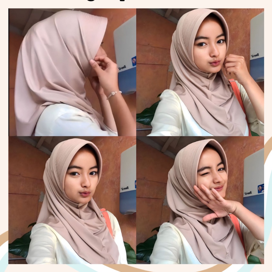 99 BRANDS FESTIVAL Bergo Sport Ukuran M  Bergo Ped Tebal  Bergo Sporty ukuran M Hijab Instan