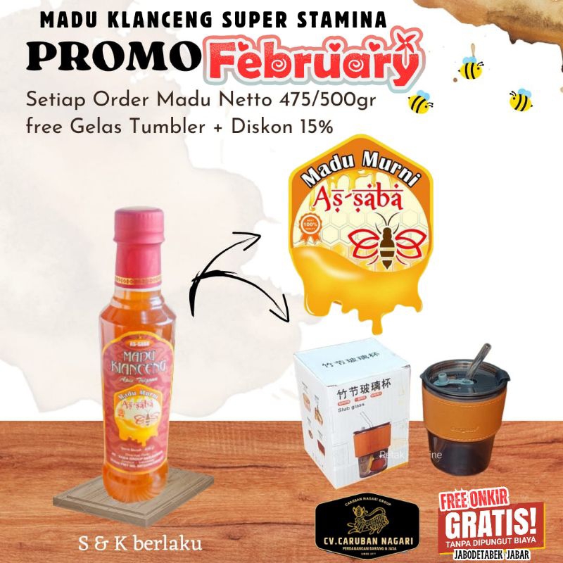 

Madu Klanceng Super [ PROMO FREE TUMBLER ]