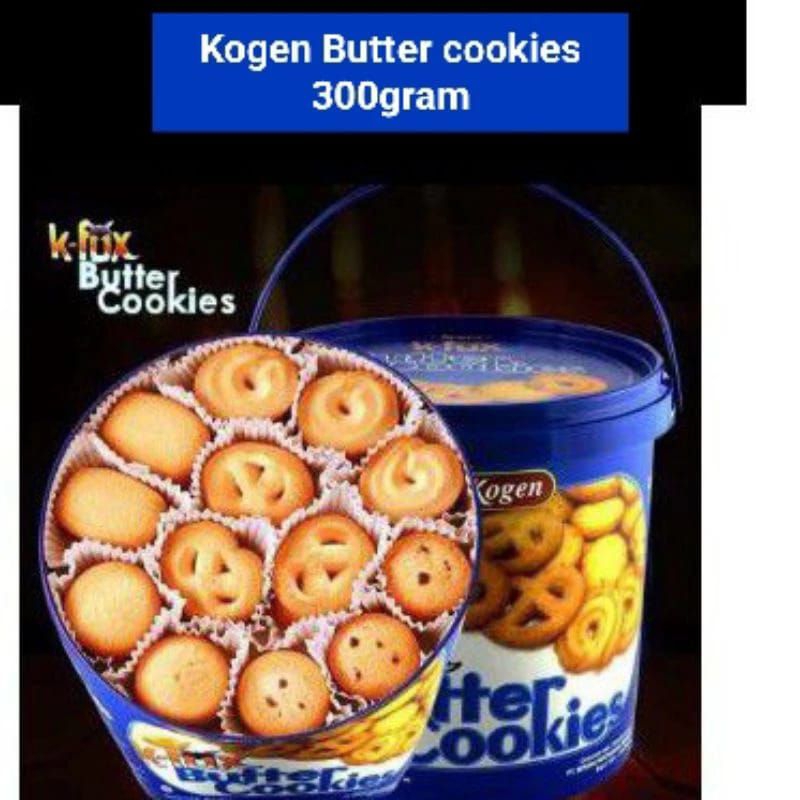 

K FOX BUTTER COOKIES (KOGEN) 300GRAM