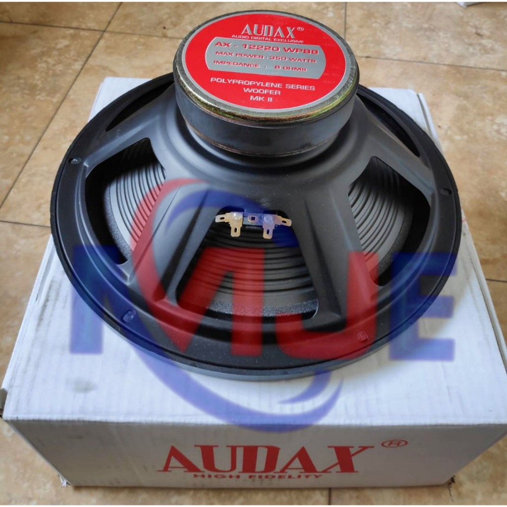 speaker audax 12" woofer audax 12220 woofer