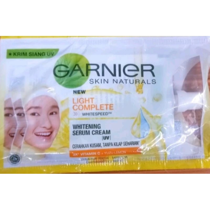 GARNIER Light Complete Whitening Serum Cream UV- 7ml sachet